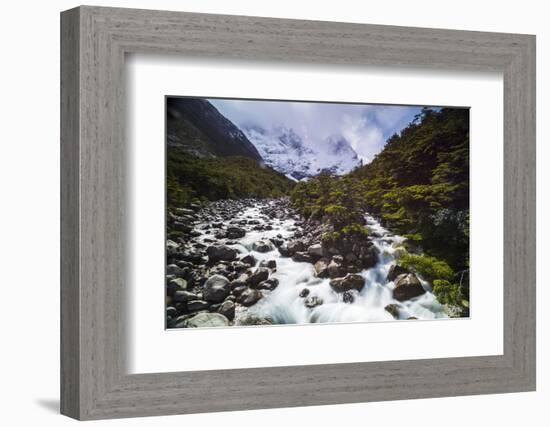 Rio Frances, French Valley (Valle Del Frances), Torres Del Paine National Park, Patagonia, Chile-Matthew Williams-Ellis-Framed Photographic Print