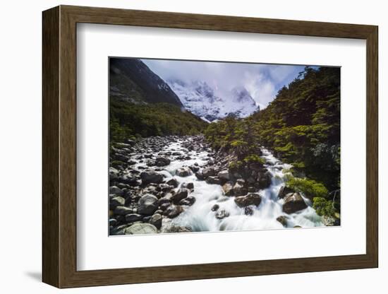 Rio Frances, French Valley (Valle Del Frances), Torres Del Paine National Park, Patagonia, Chile-Matthew Williams-Ellis-Framed Photographic Print