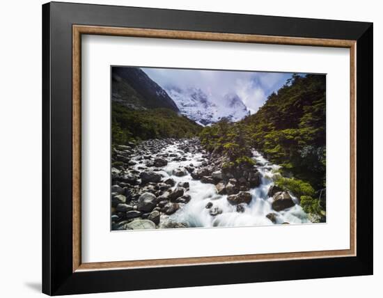 Rio Frances, French Valley (Valle Del Frances), Torres Del Paine National Park, Patagonia, Chile-Matthew Williams-Ellis-Framed Photographic Print