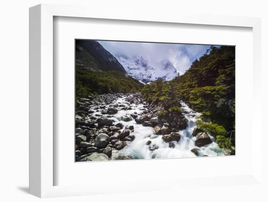 Rio Frances, French Valley (Valle Del Frances), Torres Del Paine National Park, Patagonia, Chile-Matthew Williams-Ellis-Framed Photographic Print