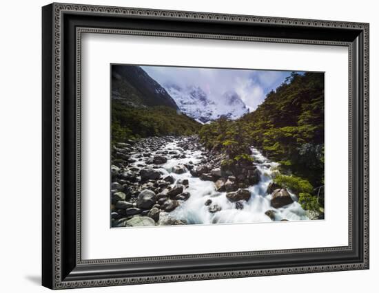 Rio Frances, French Valley (Valle Del Frances), Torres Del Paine National Park, Patagonia, Chile-Matthew Williams-Ellis-Framed Photographic Print
