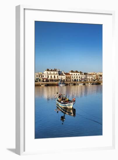 Rio Gilao, Tavira, Algarve, Portugal-Sabine Lubenow-Framed Photographic Print
