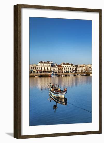 Rio Gilao, Tavira, Algarve, Portugal-Sabine Lubenow-Framed Photographic Print