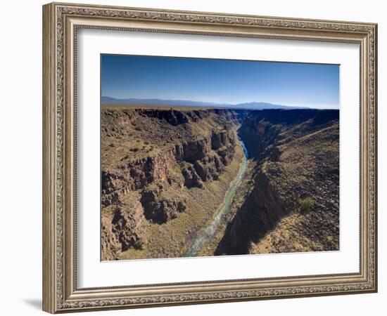 Rio Grande Gorge Bridge Near Taos, New Mexico, United States of America, North America-Alan Copson-Framed Photographic Print