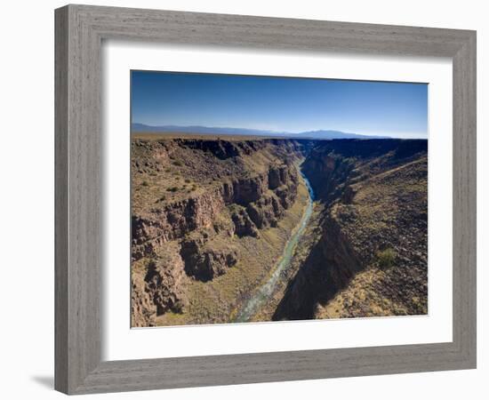 Rio Grande Gorge Bridge Near Taos, New Mexico, United States of America, North America-Alan Copson-Framed Photographic Print