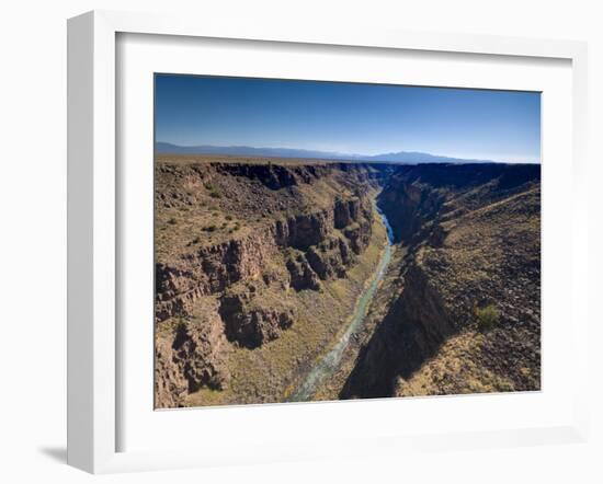 Rio Grande Gorge Bridge Near Taos, New Mexico, United States of America, North America-Alan Copson-Framed Photographic Print