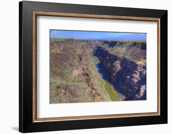 Rio Grande Gorge, Taken from Rio Grande Gorge Bridge, Near Taos, New Mexico, U.S.A.-Richard Maschmeyer-Framed Photographic Print