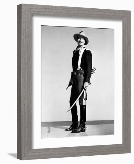 Rio Grande, John Wayne, 1950-null-Framed Photo