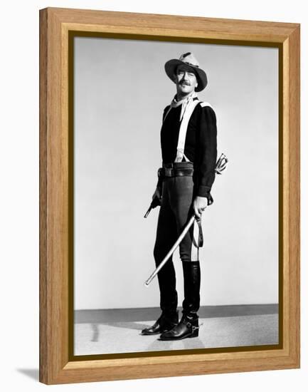 Rio Grande, John Wayne, 1950-null-Framed Stretched Canvas