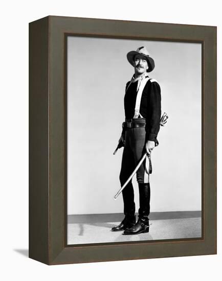 Rio Grande, John Wayne, 1950-null-Framed Stretched Canvas