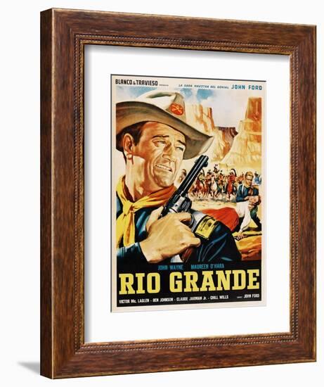 Rio Grande, John Wayne, 1950--Framed Art Print