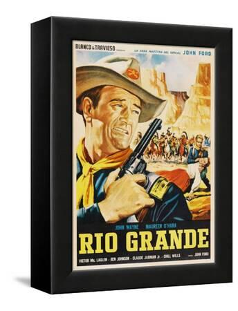 Rio Grande Mexican Movie Poster 1950 Art Print Art Com Rio Grande Mexican Movie Poster 1950 Art Print Art Com