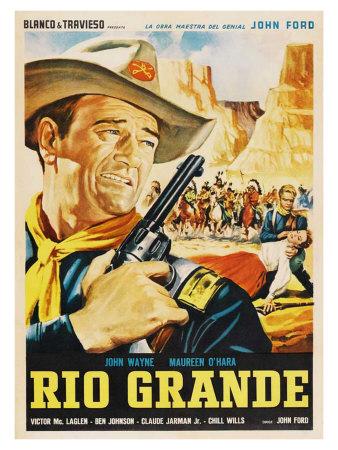 Rio Grande Mexican Movie Poster 1950 Art Print Art Com