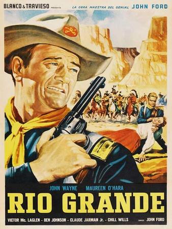 Rio Grande Mexican Movie Poster 1950 Art Print Art Com Rio Grande Mexican Movie Poster 1950 Art Print Art Com
