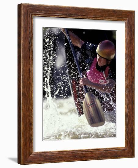 Rio Grande River Kayaking, New Mexico, USA-Lee Kopfler-Framed Photographic Print