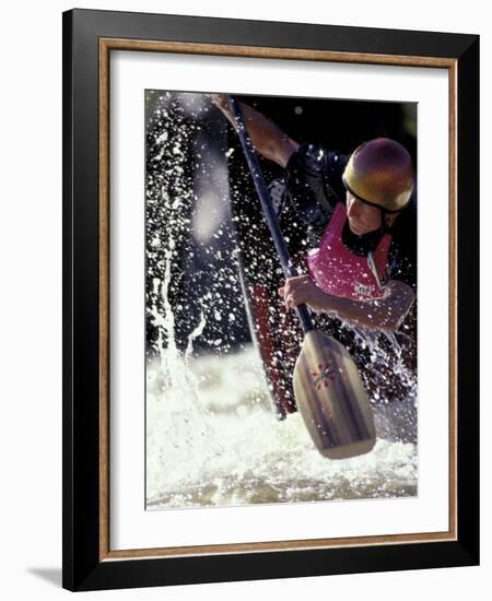 Rio Grande River Kayaking, New Mexico, USA-Lee Kopfler-Framed Photographic Print