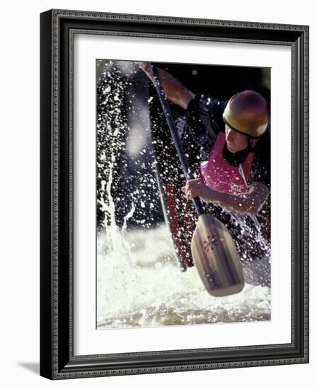 Rio Grande River Kayaking, New Mexico, USA-Lee Kopfler-Framed Photographic Print