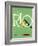 Rio International Airways Vintage Travel Poster-null-Framed Art Print