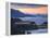 Rio Negro Province, Lake District, Hotel Llao Llao and Lake Nahuel Huapi, Dusk, Argentina-Walter Bibikow-Framed Premier Image Canvas