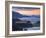 Rio Negro Province, Lake District, Hotel Llao Llao and Lake Nahuel Huapi, Dusk, Argentina-Walter Bibikow-Framed Photographic Print