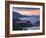 Rio Negro Province, Lake District, Hotel Llao Llao and Lake Nahuel Huapi, Dusk, Argentina-Walter Bibikow-Framed Photographic Print