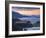 Rio Negro Province, Lake District, Hotel Llao Llao and Lake Nahuel Huapi, Dusk, Argentina-Walter Bibikow-Framed Photographic Print