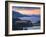 Rio Negro Province, Lake District, Hotel Llao Llao and Lake Nahuel Huapi, Dusk, Argentina-Walter Bibikow-Framed Photographic Print