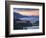 Rio Negro Province, Lake District, Hotel Llao Llao and Lake Nahuel Huapi, Dusk, Argentina-Walter Bibikow-Framed Photographic Print