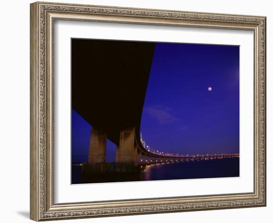 Rio-Niteroi Bridge, Rio de Janeiro, Brazil-null-Framed Photographic Print