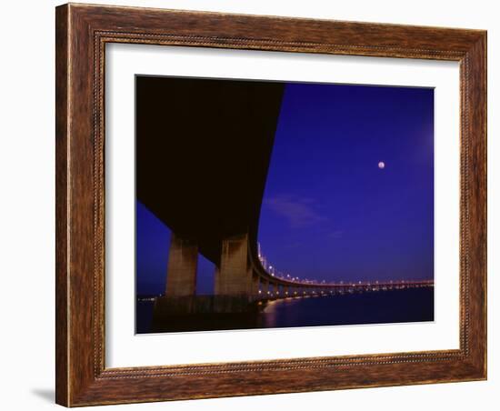 Rio-Niteroi Bridge, Rio de Janeiro, Brazil-null-Framed Photographic Print