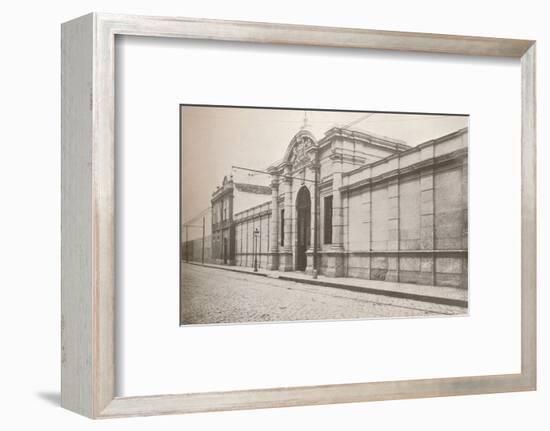 'Rio Police: Entrance to the House of Correction, 1914-Unknown-Framed Photographic Print