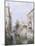 Rio San Bernardo, Venice-Franz Richard Unterberger-Mounted Giclee Print