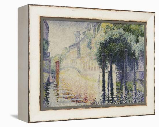 Rio San Trovaso, Venice, circa 1904-Henri Edmond Cross-Framed Premier Image Canvas