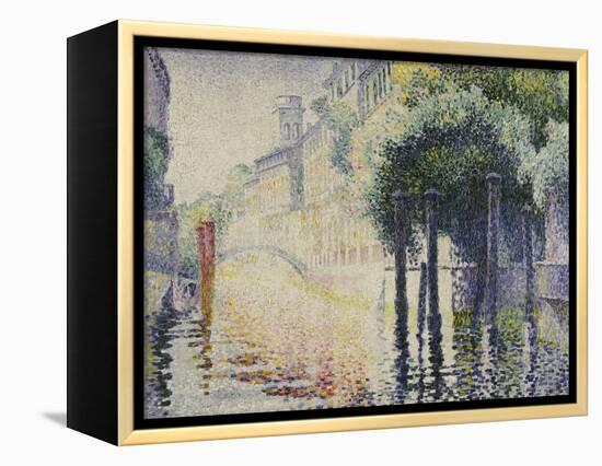 Rio San Trovaso, Venice, circa 1904-Henri Edmond Cross-Framed Premier Image Canvas