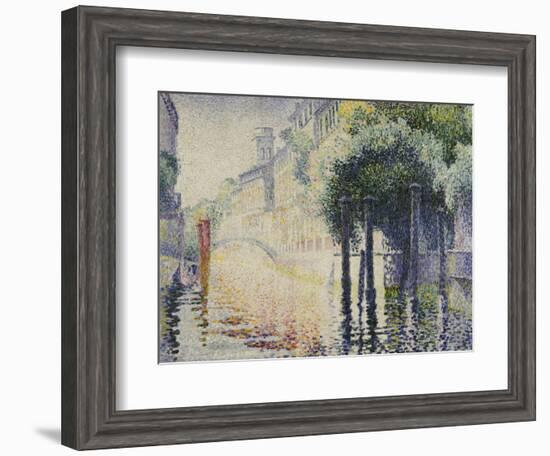 Rio San Trovaso, Venice, circa 1904-Henri Edmond Cross-Framed Giclee Print