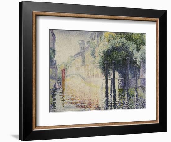 Rio San Trovaso, Venice, circa 1904-Henri Edmond Cross-Framed Giclee Print