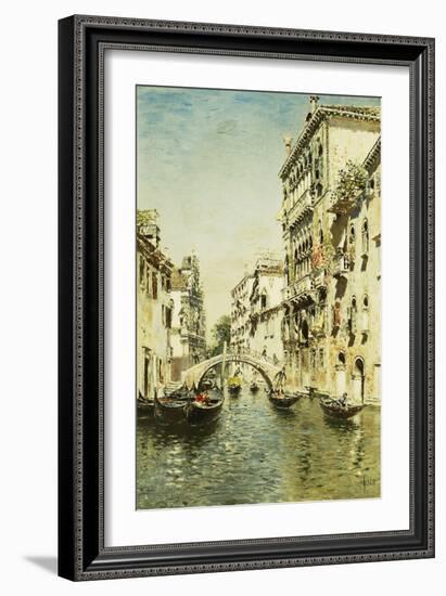 Rio Santa Marina-Martin Rico Ortega-Framed Giclee Print