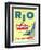 "Rio" Vintage Travel Poster, International Airways-Piddix-Framed Art Print