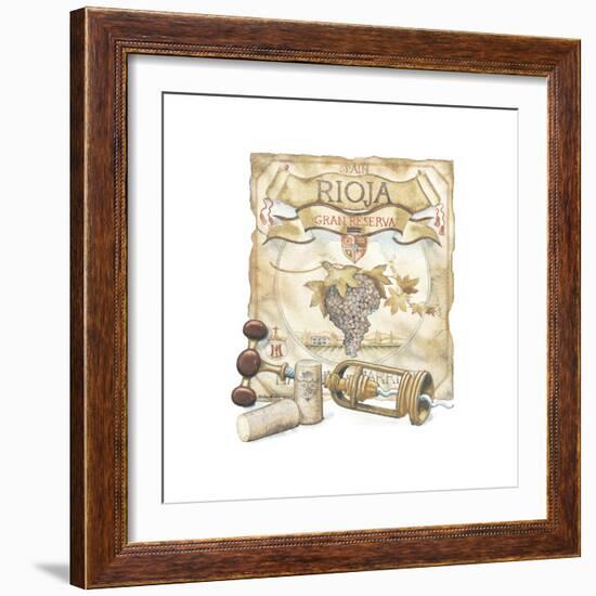 Rioja-Richard Henson-Framed Art Print