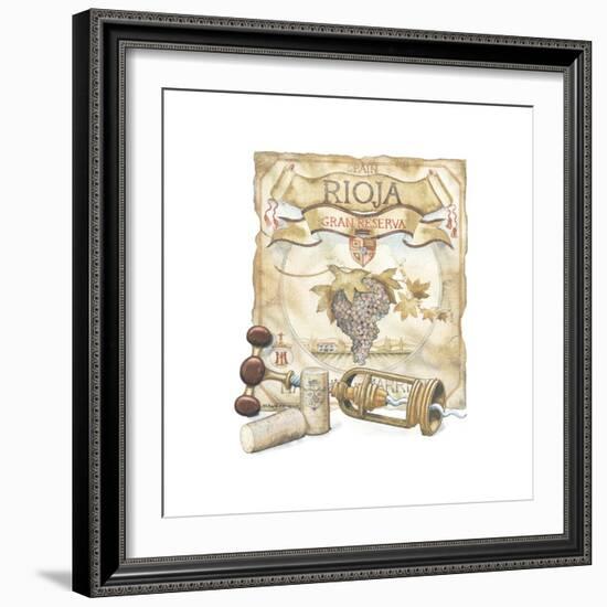 Rioja-Richard Henson-Framed Art Print