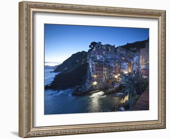 Riomaggiore, Cinque Terre, Riviera Di Levante, Liguria, Italy-Jon Arnold-Framed Photographic Print