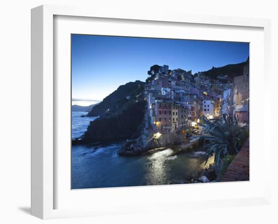 Riomaggiore, Cinque Terre, Riviera Di Levante, Liguria, Italy-Jon Arnold-Framed Photographic Print