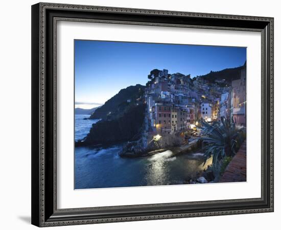 Riomaggiore, Cinque Terre, Riviera Di Levante, Liguria, Italy-Jon Arnold-Framed Photographic Print