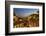 Riomaggiore Rooftops and the Castle at Dusk-Mark Sunderland-Framed Photographic Print