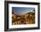 Riomaggiore Rooftops and the Castle at Dusk-Mark Sunderland-Framed Photographic Print