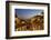 Riomaggiore Rooftops and the Castle at Dusk-Mark Sunderland-Framed Photographic Print