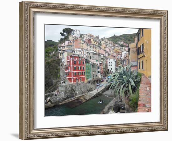 Riomaggoria-Marilyn Dunlap-Framed Art Print