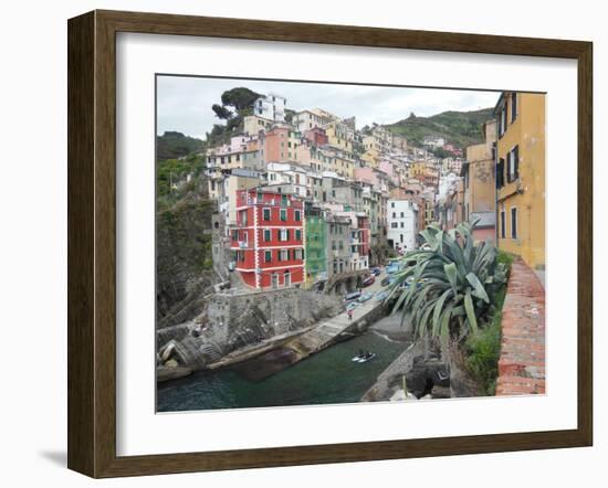 Riomaggoria-Marilyn Dunlap-Framed Art Print