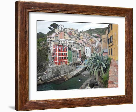 Riomaggoria-Marilyn Dunlap-Framed Art Print