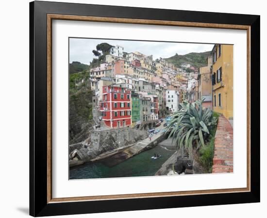 Riomaggoria-Marilyn Dunlap-Framed Art Print